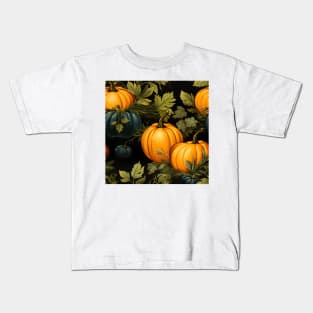 Pumpkin Pattern 1 Kids T-Shirt